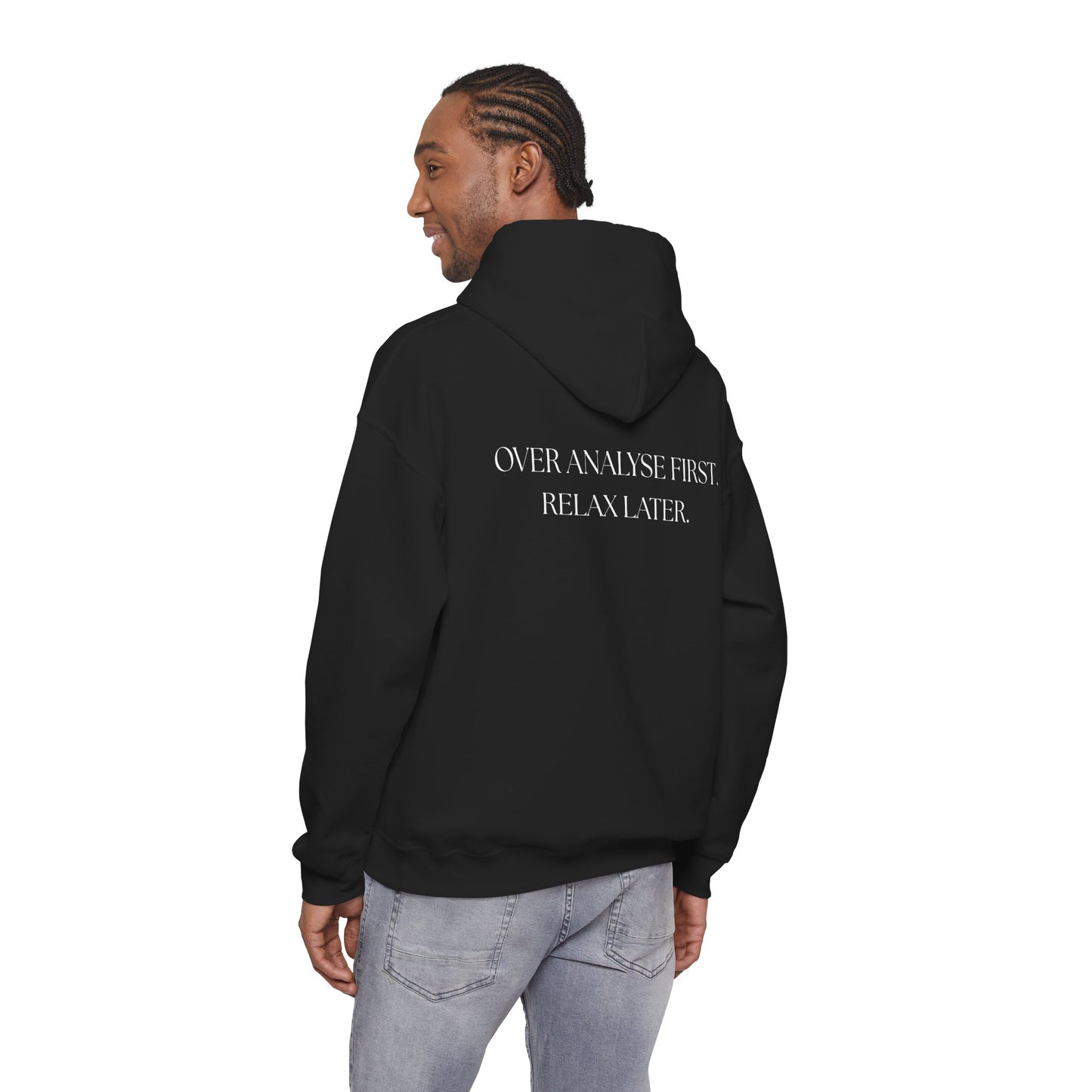 The Professional Overthinker Hoodie – “OVER ANALYSE FIRST. RELAX LATER.” Street Wear