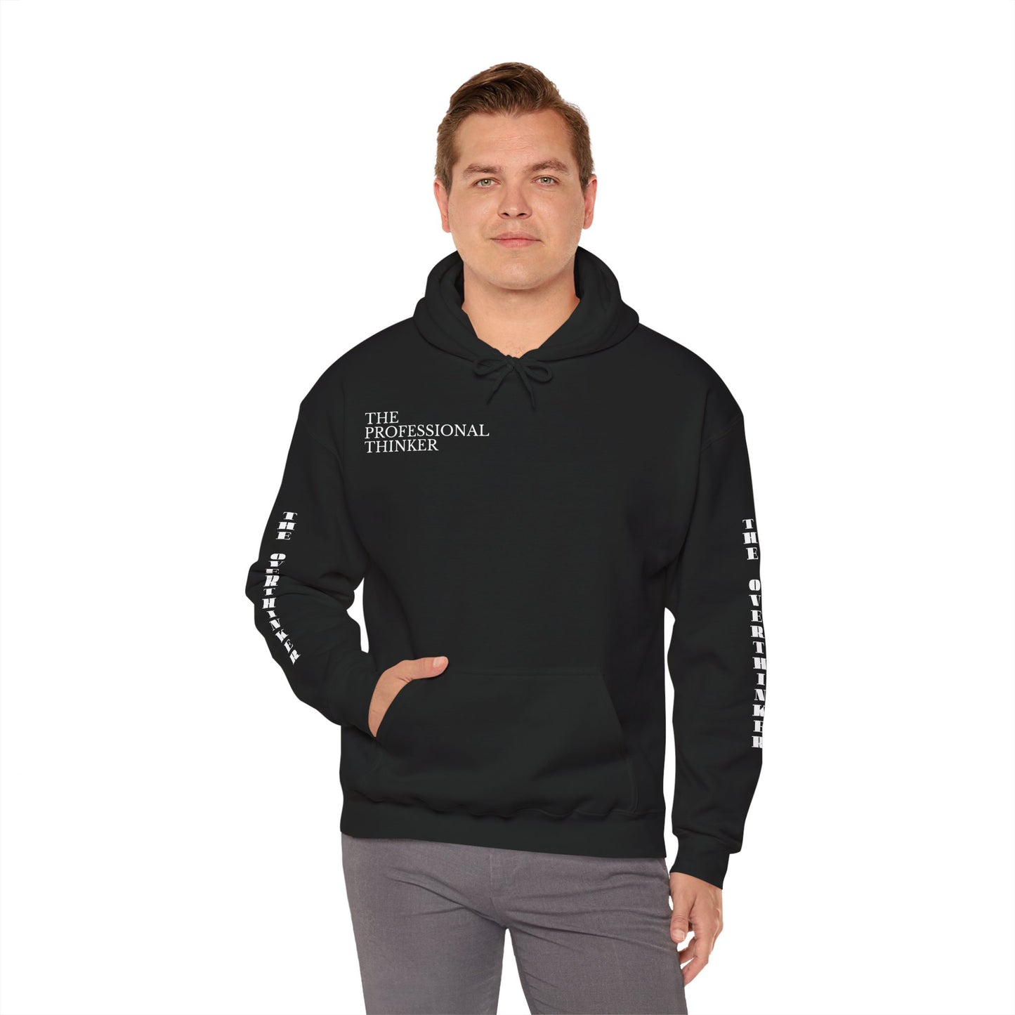 The Professional Overthinker Hoodie – “OVER ANALYSE FIRST. RELAX LATER.” Street Wear
