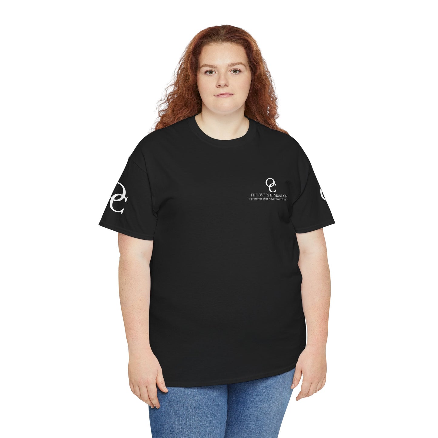 The Overthinker "CODE" Tee– Minimalist Anxiety Street wear