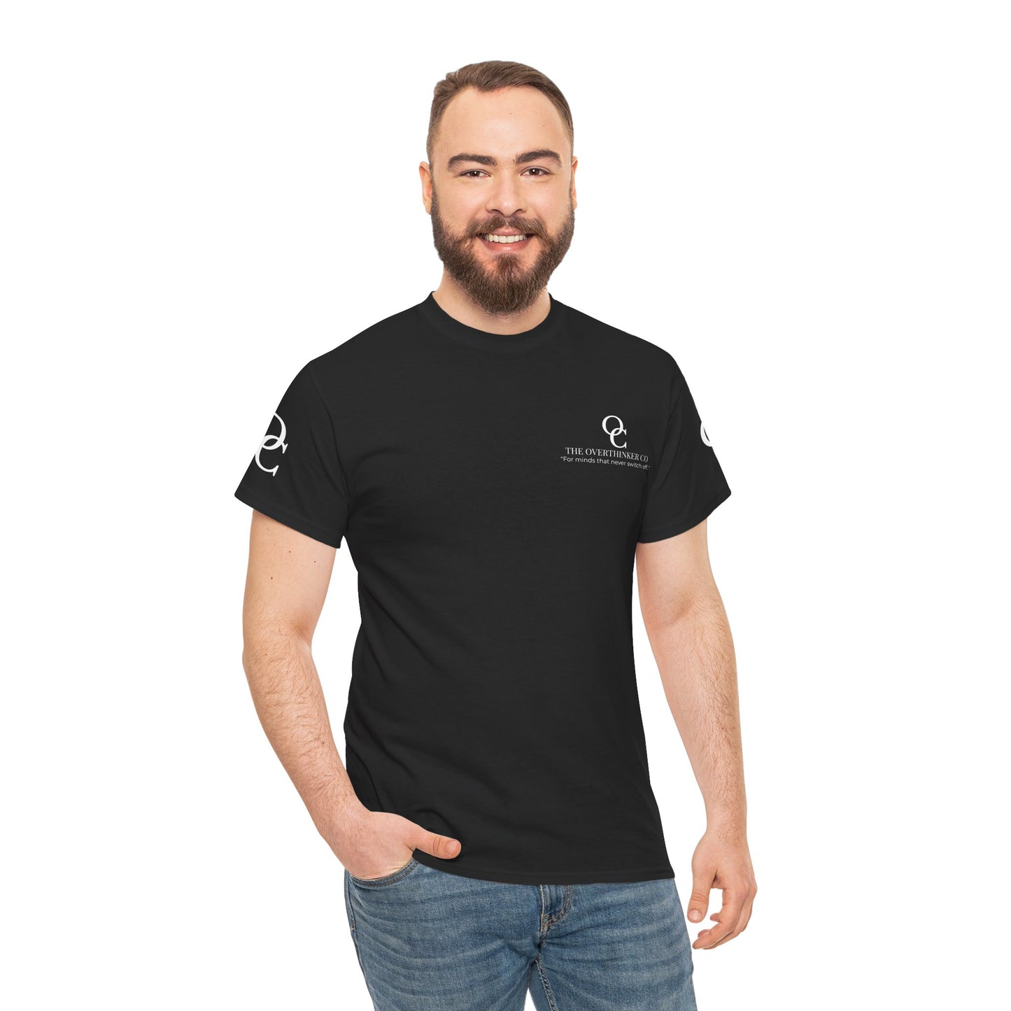 Physically Here, Mentally Not Tee - Premium Minimalist Street wear
