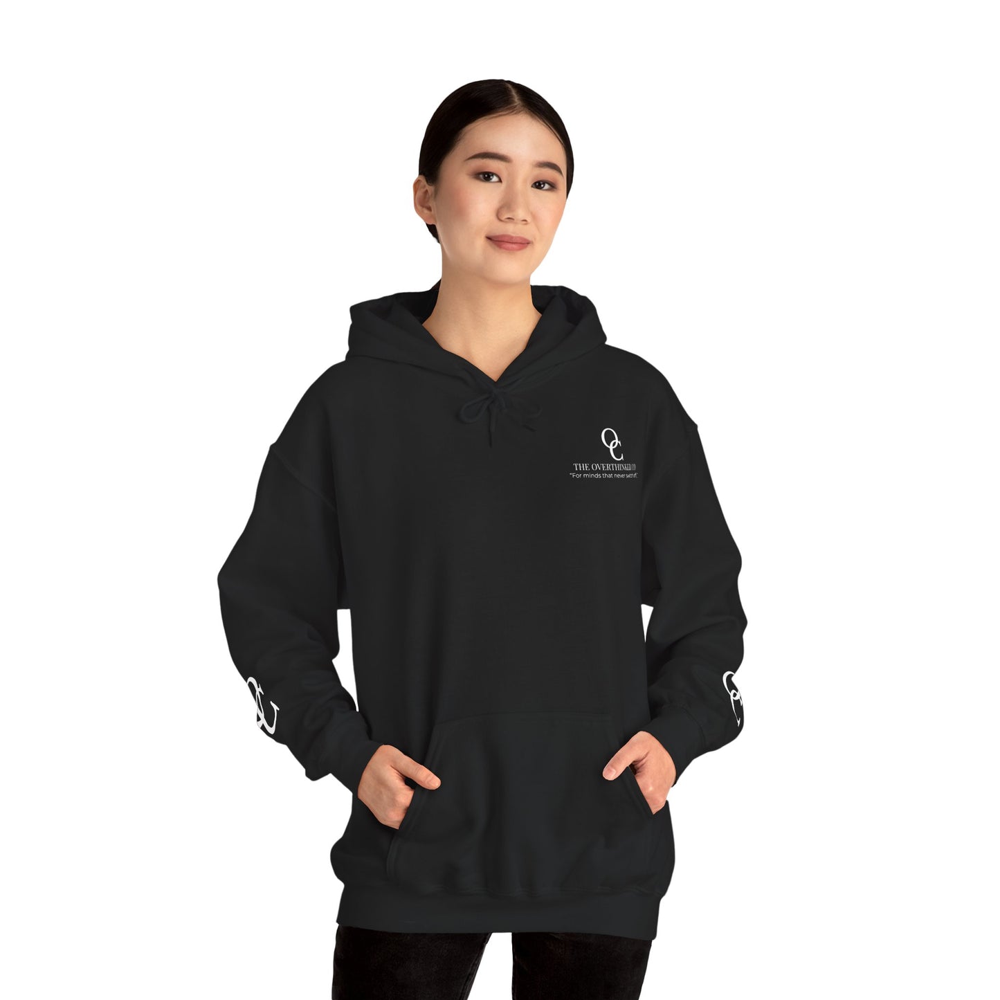 Mentally Somewhere Else Today – Premium Minimalist Street wear Statement Hoodie
