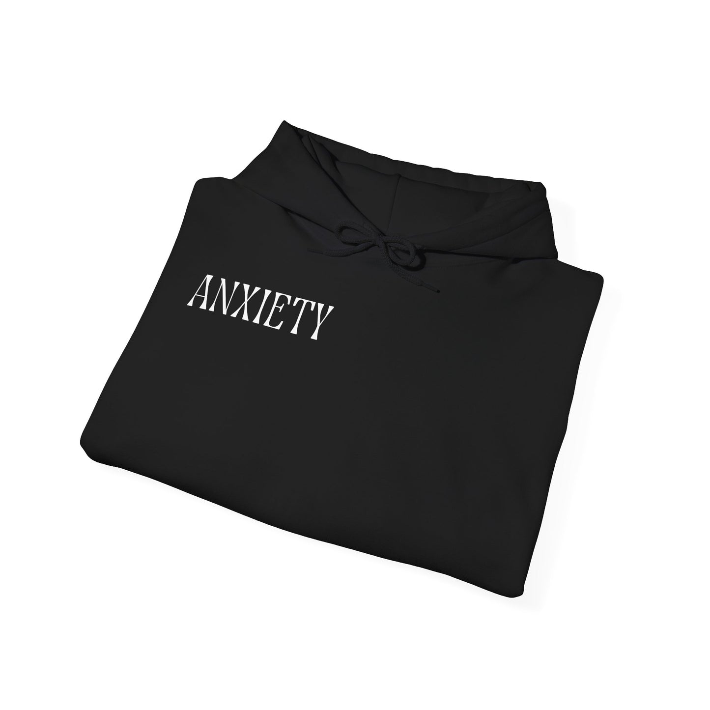 Anxiety Definition Hoodie – Minimalist Mental Health Streetwear | Overthinking & Anxiety Aesthetic Hoodie | The Overthinker Co