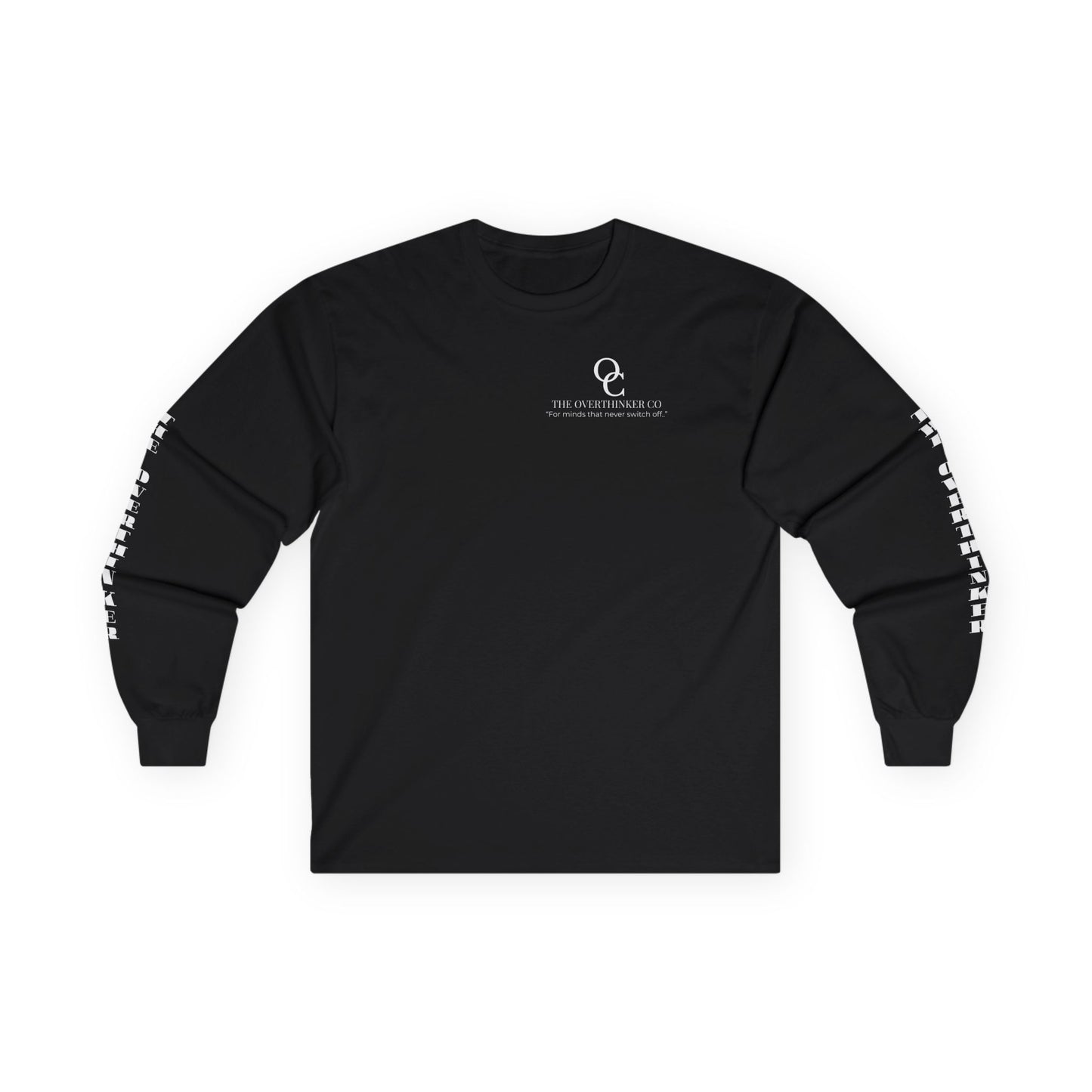 The Overthinker Code Long Sleeve Tee – Minimalist Overthinking Street wear | Checklist Graphic Shirt