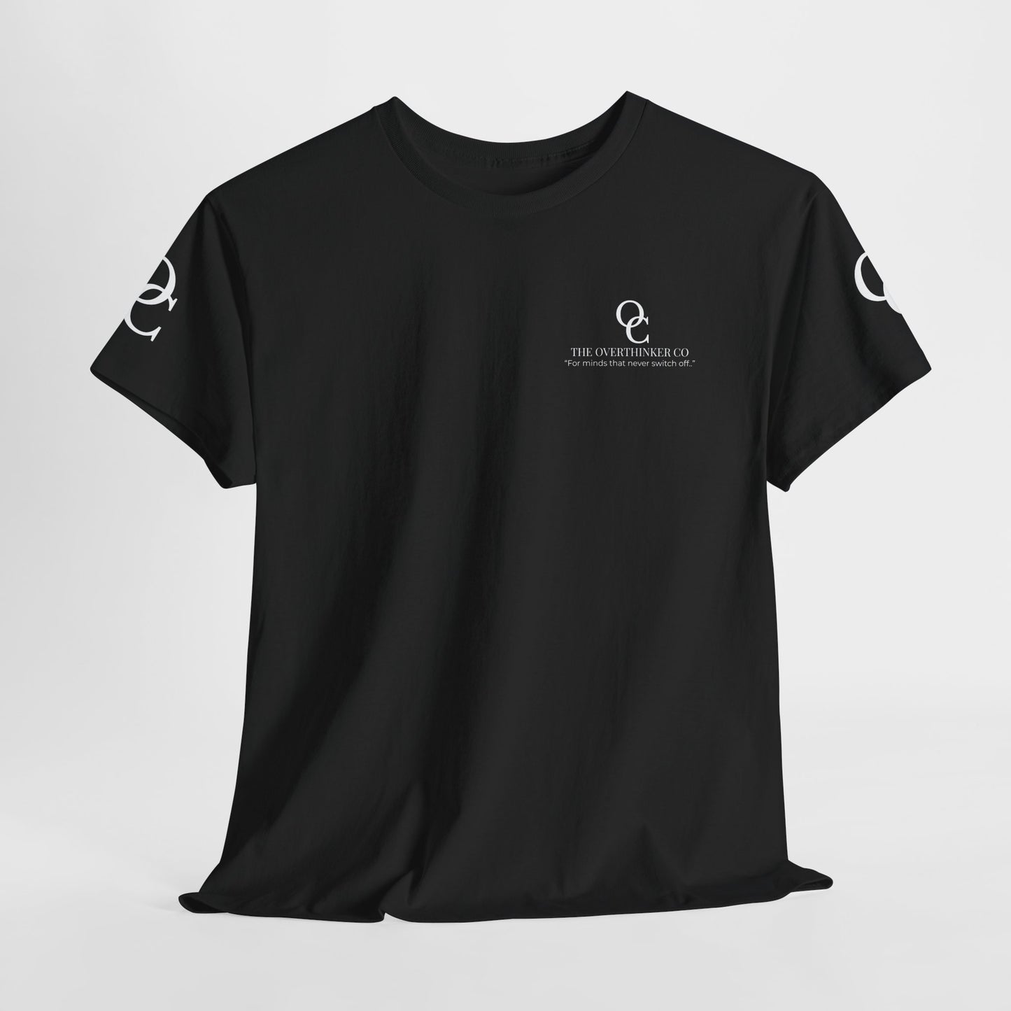 The Overthinker "CODE" Tee– Minimalist Anxiety Street wear