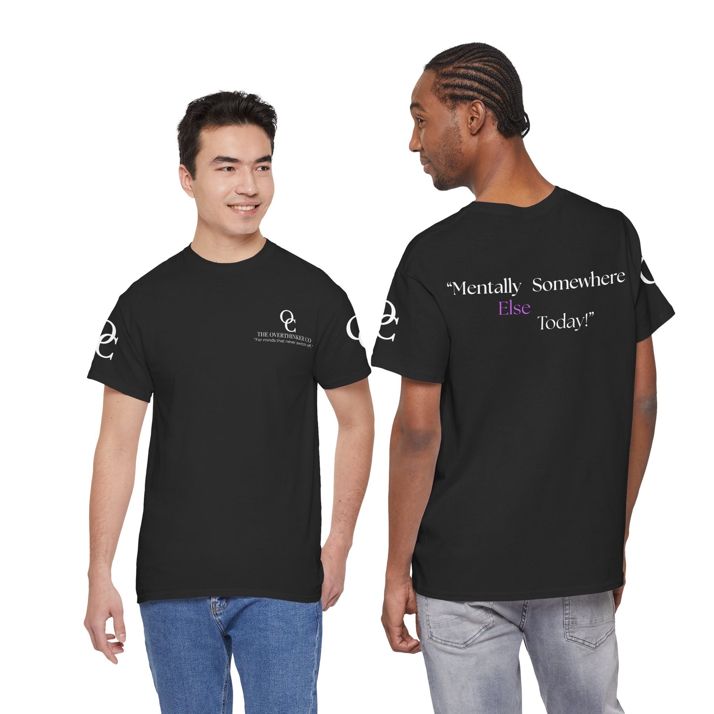 Mentally Somewhere Else Today Tee - Minimalist Street wear Statement Tee