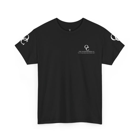 The Overthinker "CODE" Tee– Minimalist Anxiety Street wear