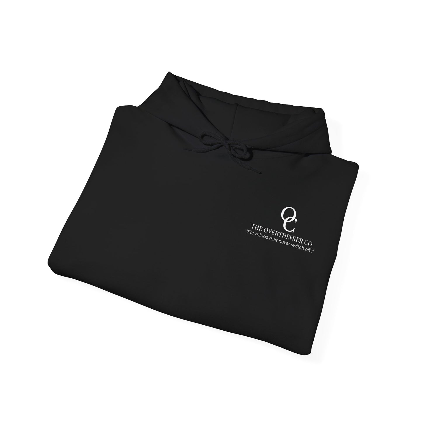 "Physically Here, Mentally Not." - Hoodie - Minimalist Street Wear